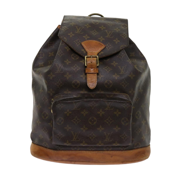 LOUIS VUITTON Monogram Montsouris GM Backpack M51135 LV Auth 62696 - Picture 13 of 16